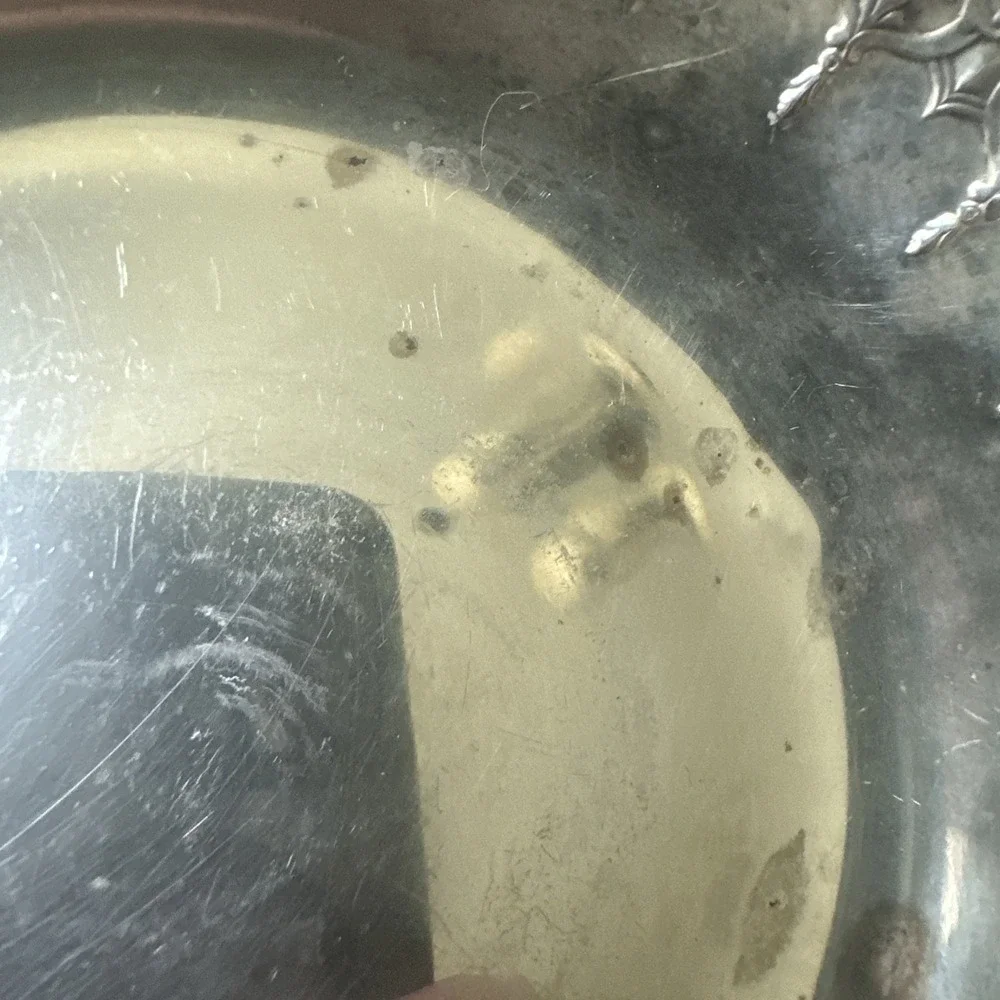 Vintage Reed And Barton Silver Plated Bowl Model #1202 Rivera Pattern